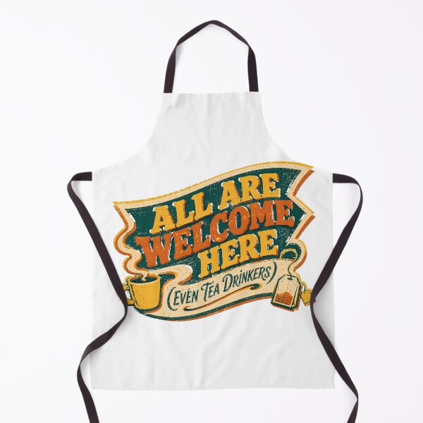 Item preview, Cafe Welcome Steaming Yellow Cup Barista Humour designed and sold by nortowelcomics.