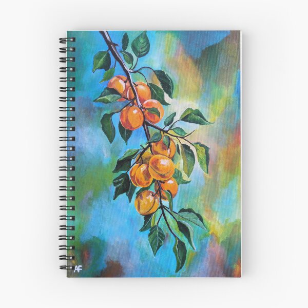 Item preview, Apricots on a Summer Branch designed and sold by Alfred Fox Art.
