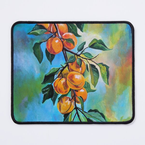 Item preview, Apricots on a Summer Branch designed and sold by Alfred Fox Art.