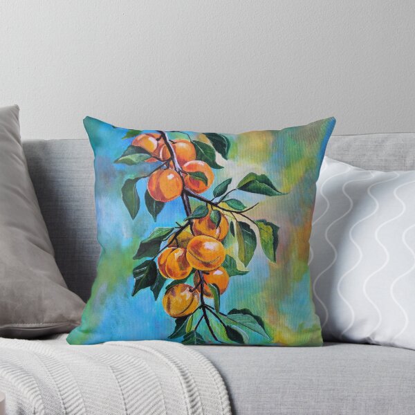 Item preview, Apricots on a Summer Branch designed and sold by Alfred Fox Art.