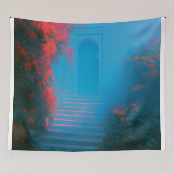 Item preview, Where the Blue Remembers the Fire designed and sold by oanaunciuleanu.