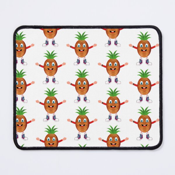 Item preview, Happy Pineapple Animated Character Boy Version designed and sold by ExpressiveToon.