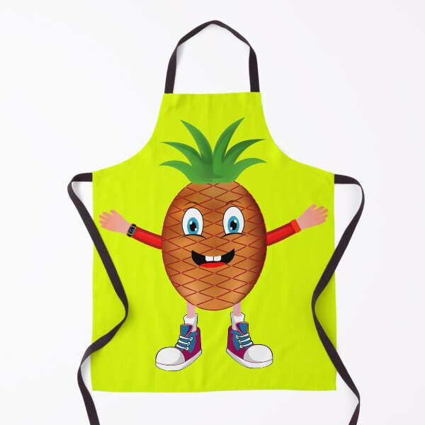 Item preview, Happy Pineapple Animated Character Boy Version designed and sold by ExpressiveToon.