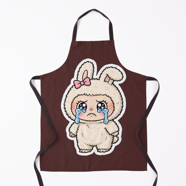Item preview, Crying Labubu Sticker | Labubu x Sanrio Inspired Kawaii Sad Girl Meme Decal | Waterproof Vinyl | Viral Bunny Monster Aesthetic Sticker designed and sold by HoMya.