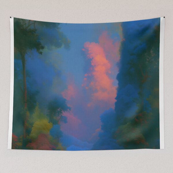 Item preview, Where the Blue Remembers the Fire designed and sold by oanaunciuleanu.