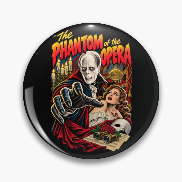 Item preview, The Phantom of the Opera – Vintage Gothic Horror designed and sold by DopeyRobot.