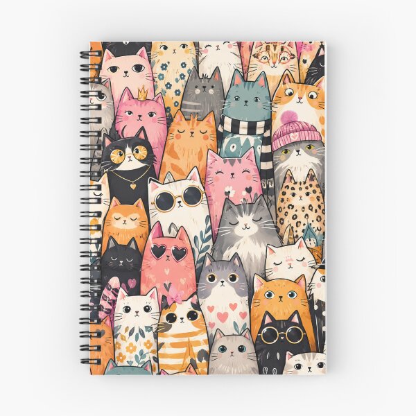 Item preview, Colorful Nordic Tropical Cat Pattern designed and sold by Aramdesing.