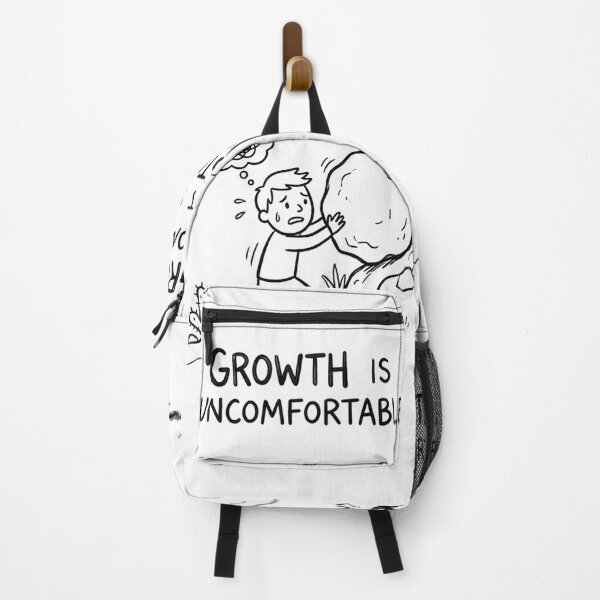 Item preview, Growth is uncomfortable, but staying stuck is unbearable. designed and sold by jrzvibe.