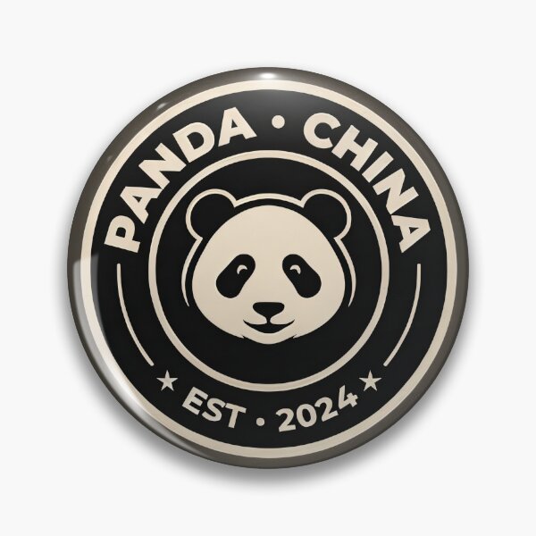 Item preview, Panda Crest — China Circular Badge Logo designed and sold by Shutter-Dragon.