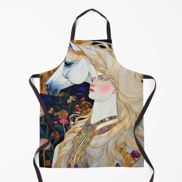 Item preview, Abstract Lady Horse Art designed and sold by TheDarkWardrobe.