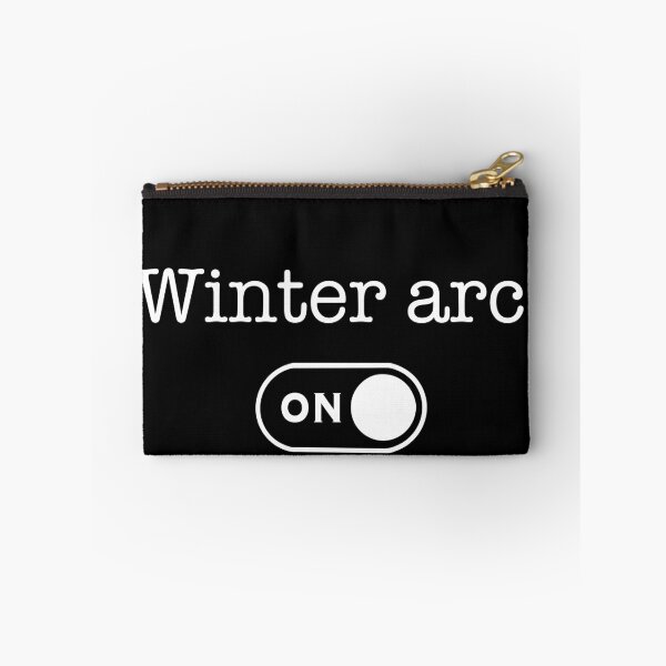 Item preview, Winter Arc Minimalist Typewriter Gym Quote Print designed and sold by VERVUM.