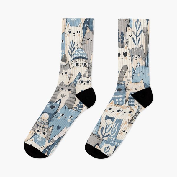 Item preview, Colorful Nordic Tropical Cat Pattern designed and sold by Aramdesing.