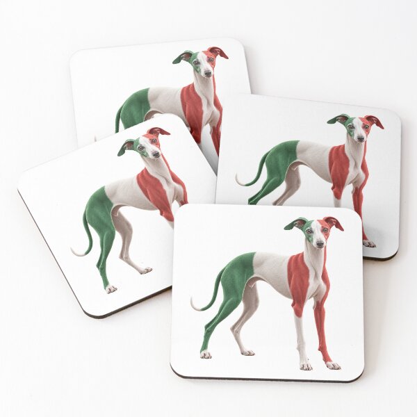 Item preview, Bandera de Italia Galgo italiano – Arte canino tricolor italiano designed and sold by ROVVI.