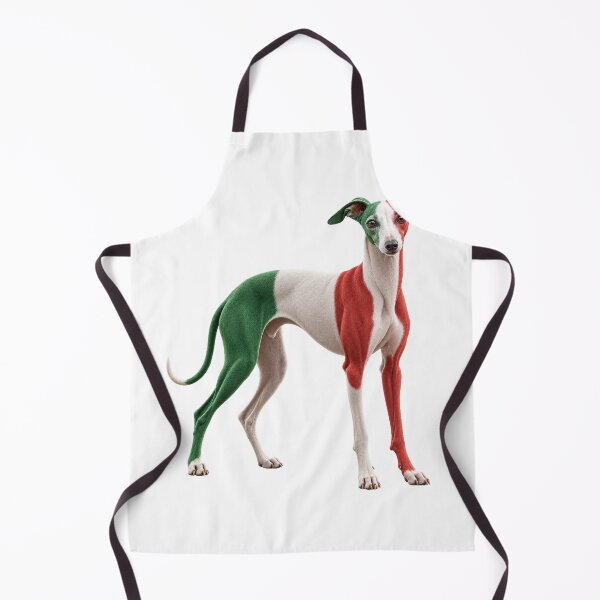 Item preview, Italy Flag Italian Greyhound – Italian Tricolor Dog Art designed and sold by ROVVI.