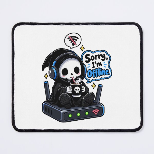 Item preview, Sorry I'm offline introvert gamer humor designed and sold by HandicraftArt.