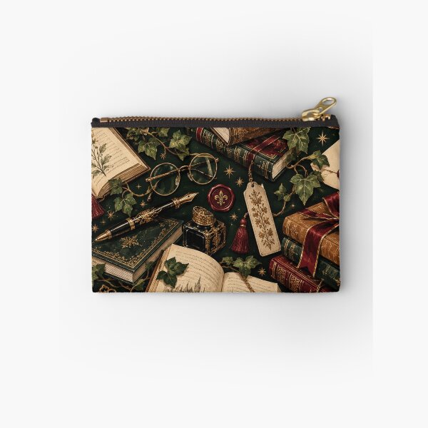 Item preview, Vintage Library Book Lover Pattern designed and sold by Glottopia.
