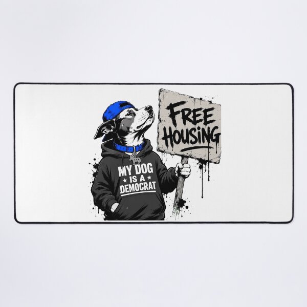 Item preview, Democrat Dog Protest Sign Hoodie Liberal Activist designed and sold by nortowelcomics.