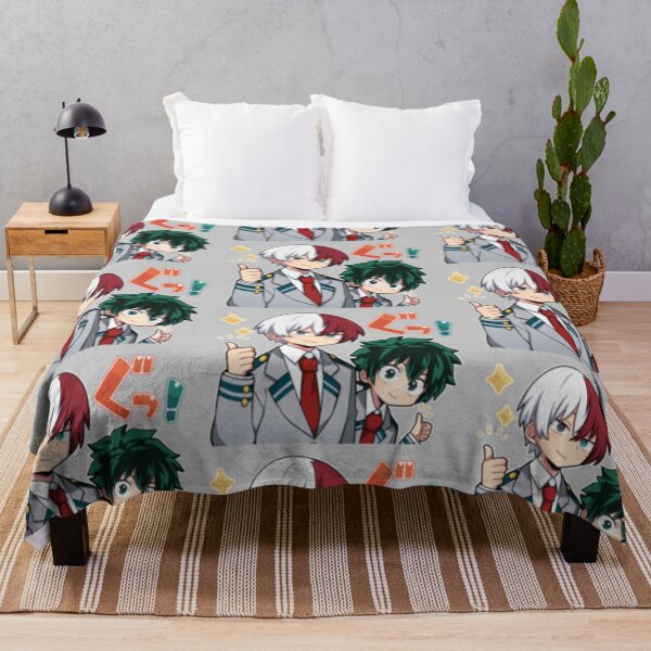 Item preview, Deku and Todoroki My Hero Academia designed and sold by AnimeDrawings.