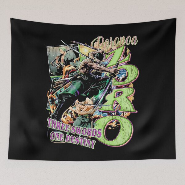 Item preview, Roronoa Zoro - Three Swords One Destiny designed and sold by theandroidvivz.