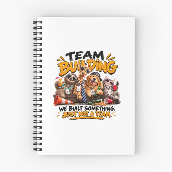 Item preview, Funny Team Building – We Built Something Just Not a Team designed and sold by EwelinaBa.