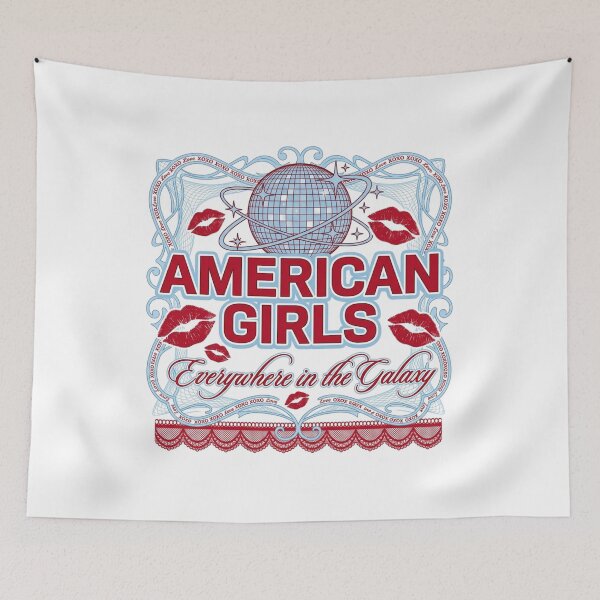 Item preview, American Girls everywhere in the galaxy Y2K aesthetic designed and sold by So Golden Shop.