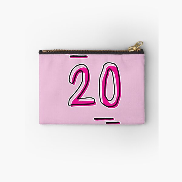 Item preview, Number 20 - Bold Pink Artistic Numeral Design designed and sold by Dyche Studio.