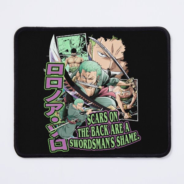 Item preview, Roronoa Zoro - Scars On The Back Are A Swordsman's Shame designed and sold by theandroidvivz.