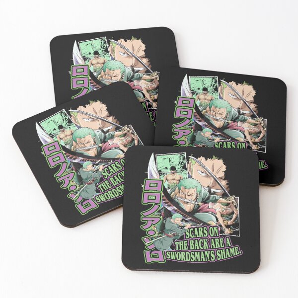 Item preview, Roronoa Zoro - Scars On The Back Are A Swordsman's Shame designed and sold by theandroidvivz.