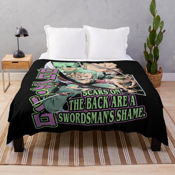 Item preview, Roronoa Zoro - Scars On The Back Are A Swordsman's Shame designed and sold by theandroidvivz.