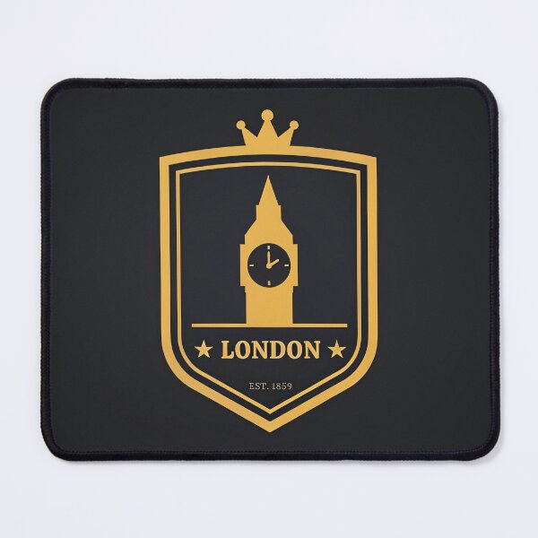 Item preview, Big Ben Crest — London Shield Badge Logo designed and sold by Shutter-Dragon.