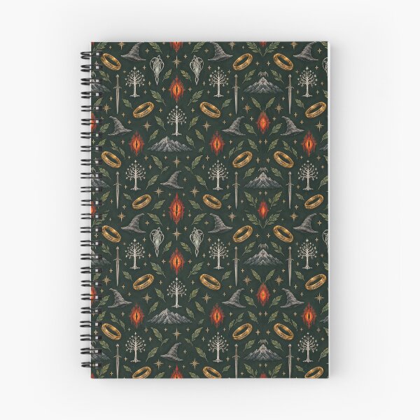 Artikelvorschau, Dark Fantasy Middle Earth Inspired Fantasy Pattern entworfen und verkauft von VØDUM® STORE.