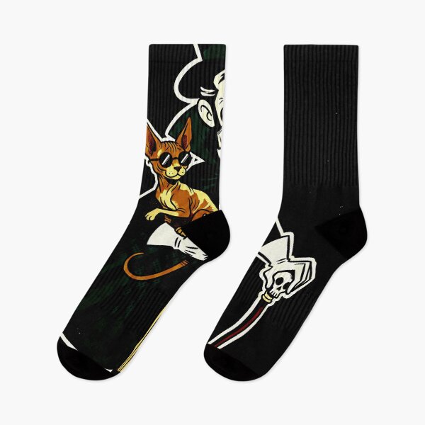 Aperçu de l'œuvre Design classique de sorcier maléfique avec chat créée et vendue par PixelDegenerado.