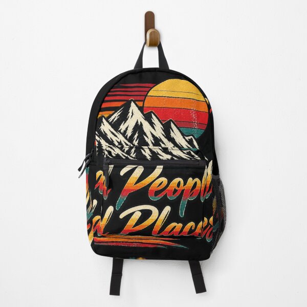Item preview, Retro Mountain Wild Places designed and sold by JanRizz.