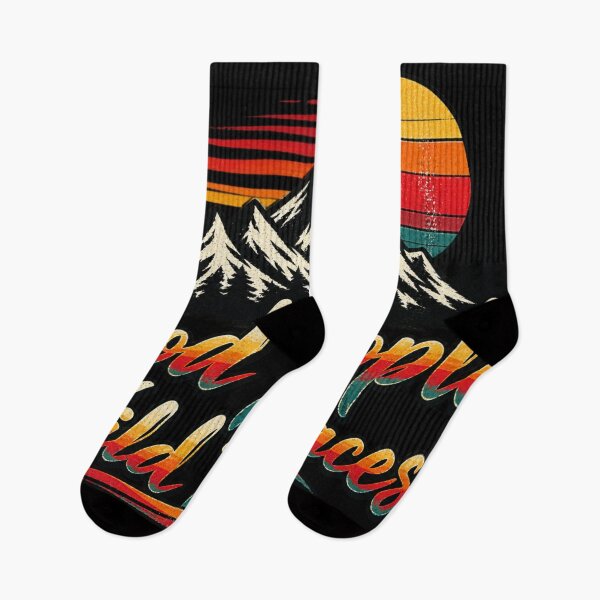 Item preview, Retro Mountain Wild Places designed and sold by JanRizz.