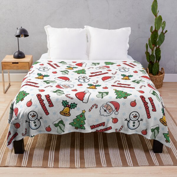 Item preview, Cartoon Christmas on White designed and sold by KSimpson838.
