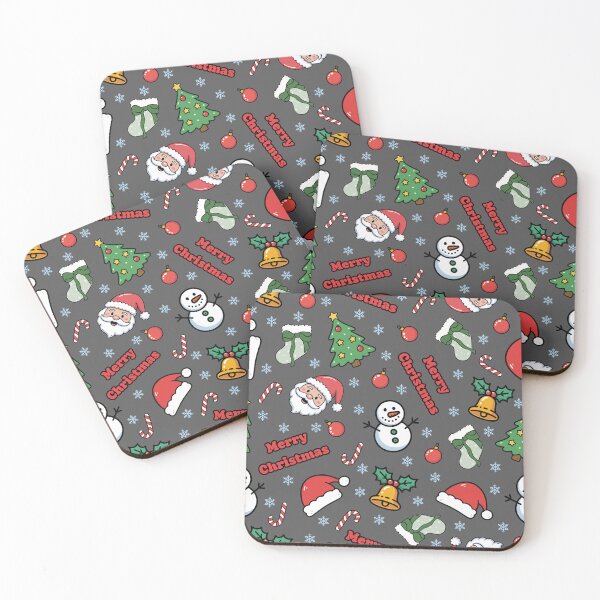Item preview, Cartoon Christmas on Dark Gray designed and sold by KSimpson838.