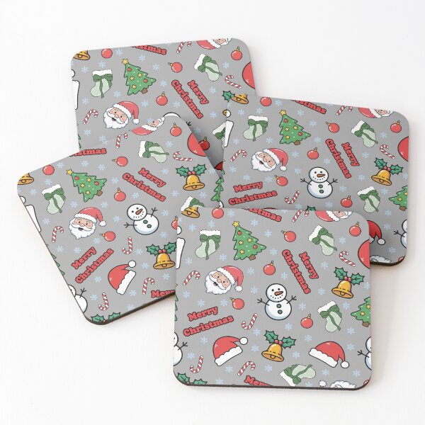 Item preview, Cartoon Christmas on Gray designed and sold by KSimpson838.