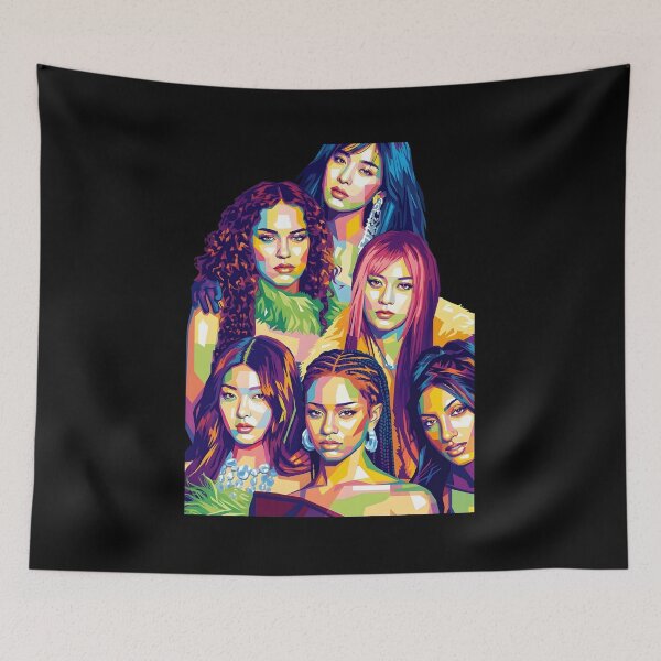 Item preview, Katseye Pop Art designed and sold by Zamziri.