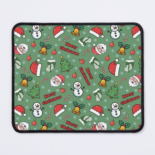 Item preview, Cartoon Christmas on Light Green  designed and sold by KSimpson838.