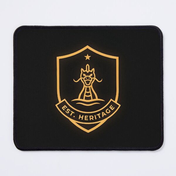 Item preview, Dragon Heritage Crest — Shield Badge Logo designed and sold by Shutter-Dragon.