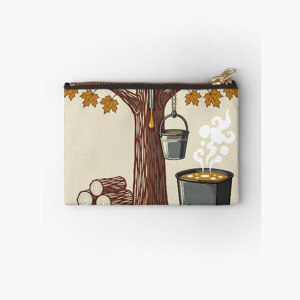 Item preview, Maple Sugaring Season Woodcut Sap Bucket designed and sold by DIUMERI.