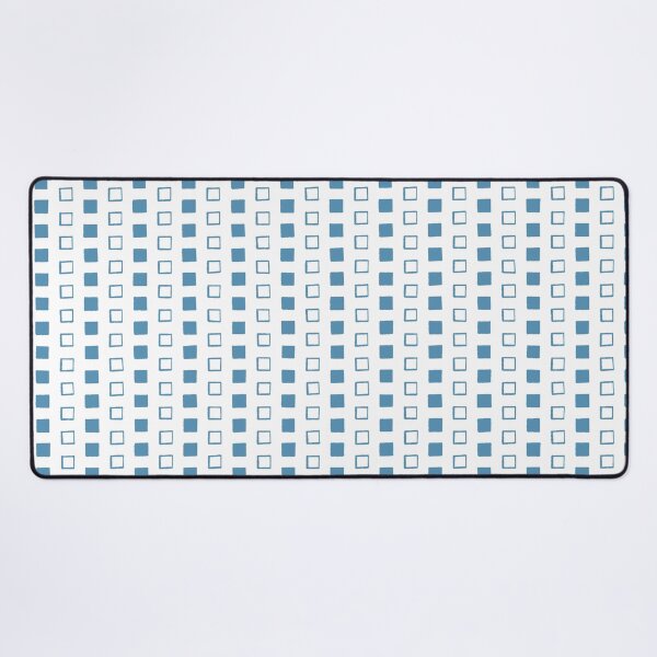 Item preview, Squares - Alternating Solid and Outline - Blue designed and sold by CurioEphemeres.