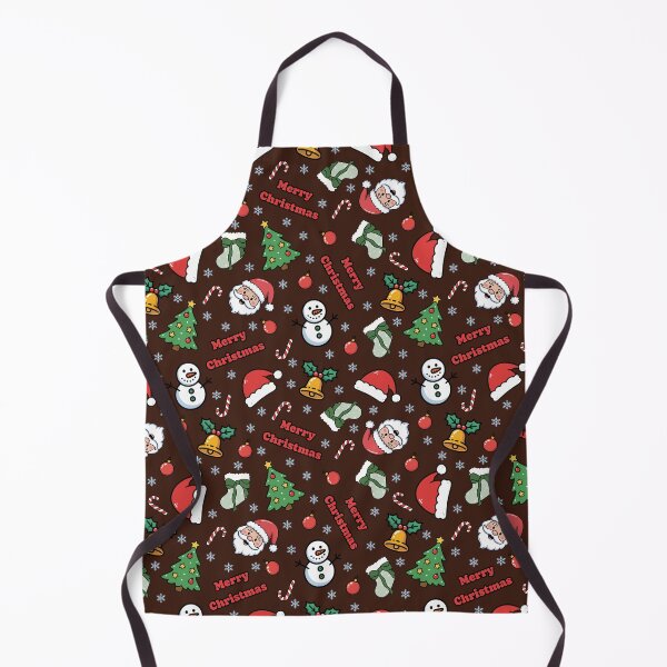 Item preview, Cartoon Christmas on Dark Brown designed and sold by KSimpson838.