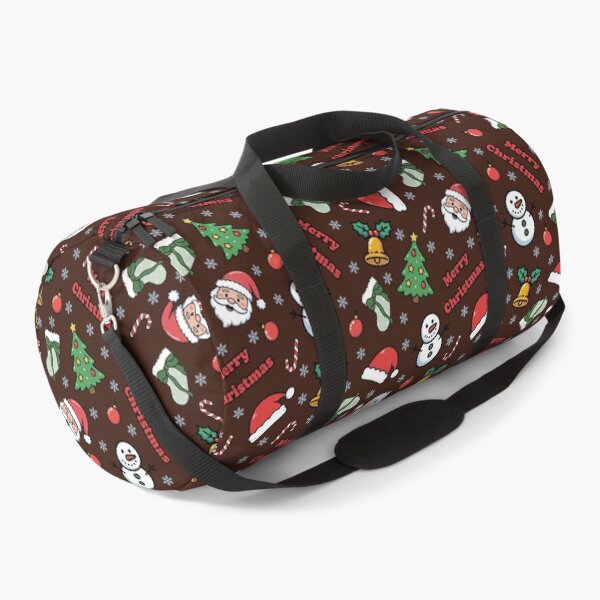 Item preview, Cartoon Christmas on Dark Brown designed and sold by KSimpson838.