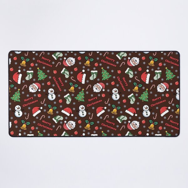 Item preview, Cartoon Christmas on Dark Brown designed and sold by KSimpson838.