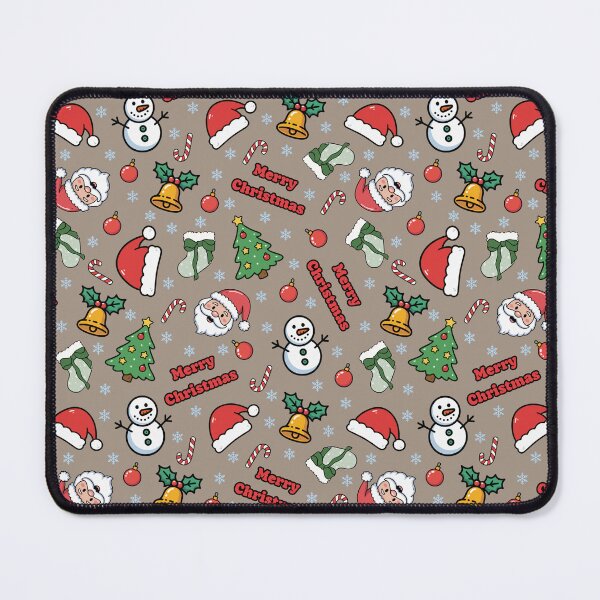 Item preview, Cartoon Christmas on Light Brown designed and sold by KSimpson838.