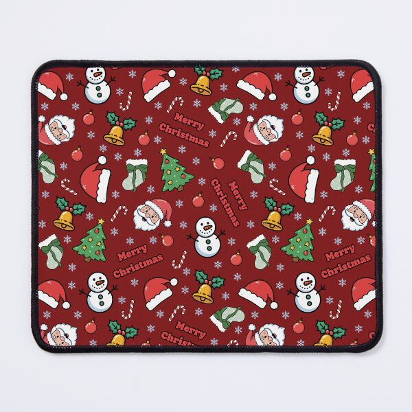 Item preview, Cartoon Christmas on Dark Red designed and sold by KSimpson838.