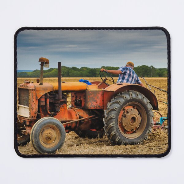 Item preview, Vintage Orange Tractor ploughing designed and sold by JEZ22.