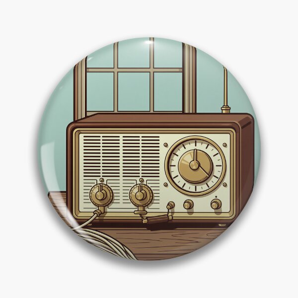 Item preview, Ham Radio Operator Desk Vintage Retro Mid-Century designed and sold by DIUMERI.