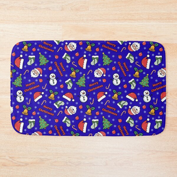 Item preview, Cartoon Christmas on Royal Blue designed and sold by KSimpson838.